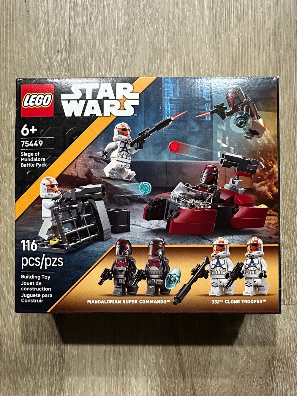 Lego Star Wars Siege of Mandalore Battle Pack - Red, White, Black, Orange